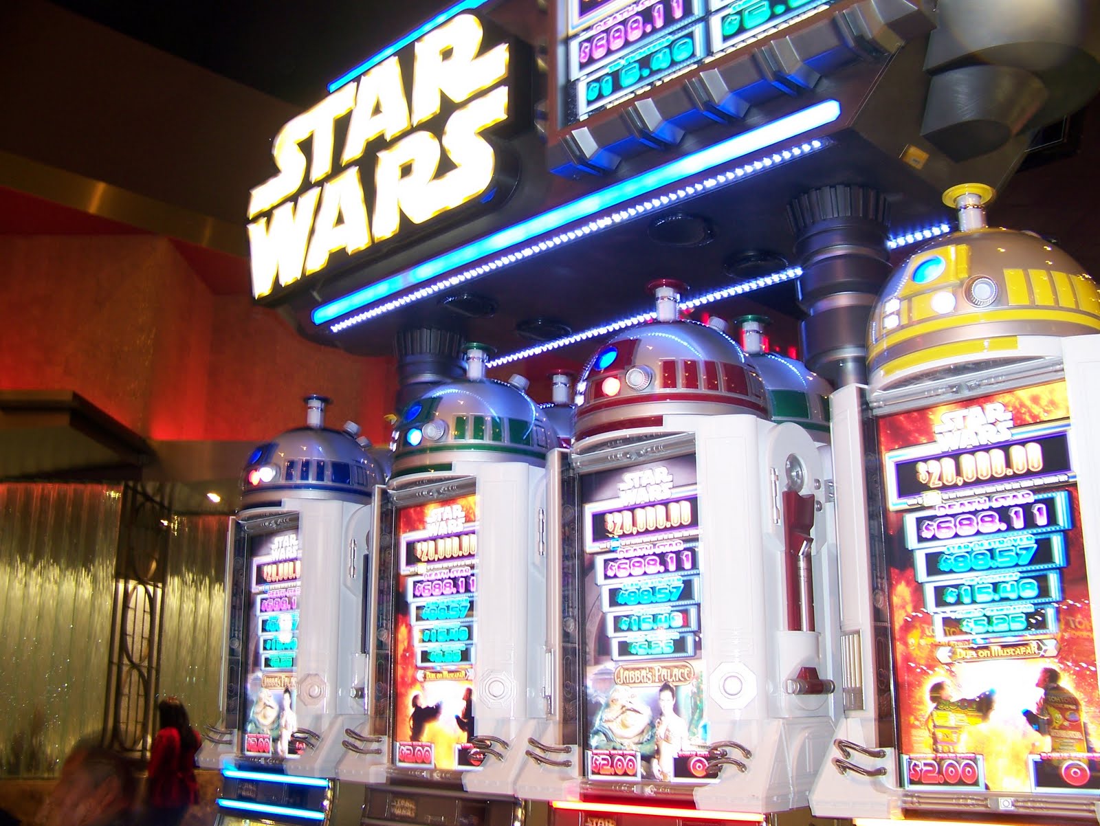 Star wars gambling machine casino light native oklahoma